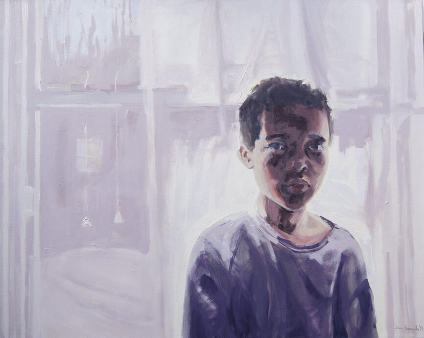 JOSHUA - oil on canvas, 60.96x76.2cm