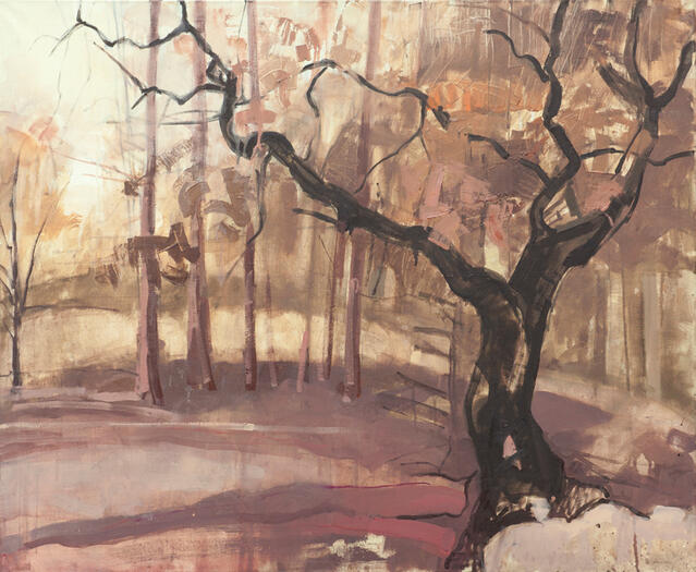 UNTITLED - oil on canvas, 100 x 70 cm