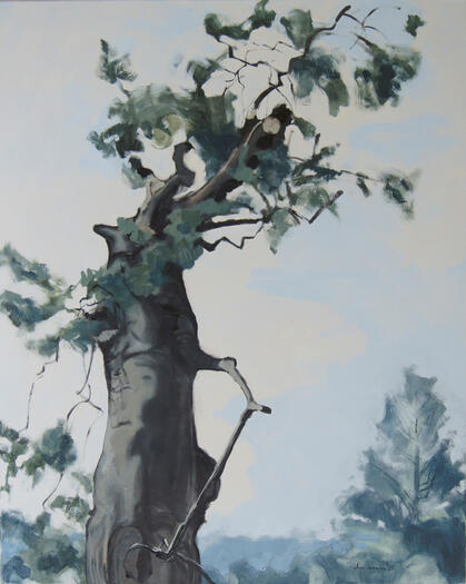 GROWTH - oil on canvas, 60.96 x 76.2 cm