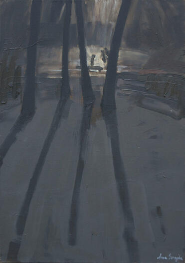 UNTITLED - oil on canvas, 50 x 70 cm